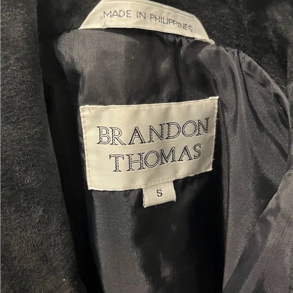 Vintage Brandon Thomas, patchwork bomber jacket. 80s. Leather. Woman’s size S. - Picture 2 of 14